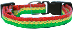 Rasta Bamboo Collars Collars Leashes