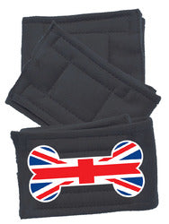 Peter Pads Ultra Plush Grey Size XL British Bone Flag 3 Pack
