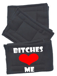 Peter Pads Ultra Plush Grey Size XS Bitches Love Me 3 Pack