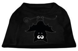 Batsy the Bat Screen Print Dog Shirt Black Sm (10)