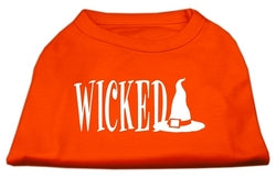 Wicked Screen Print Shirt Orange Sm (10)