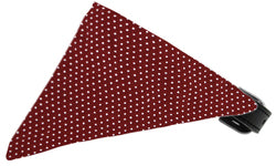Swiss Dots Bandana Collars Collars Leashes
