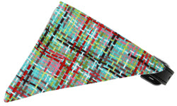 Party Plaid Bandana Collars Collars Leashes