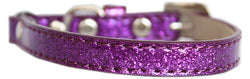 Ice Cream Plain Cat safety collar Purple Size 12