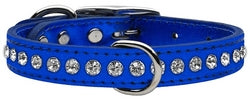 Genuine Leather Crystal Collars